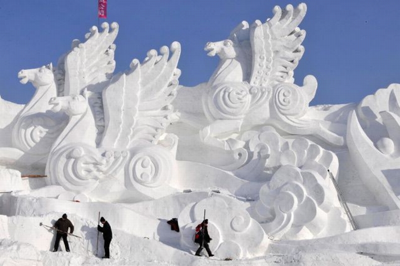 Festiwal Rzeźby Lodowej i Śniegu, Harbin 2010